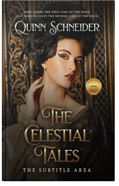 Front view of Premade Royal Romance Book Cover - Eternity