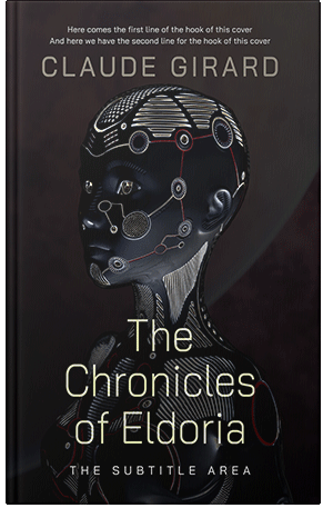 Premade Book Cover Cod Gray