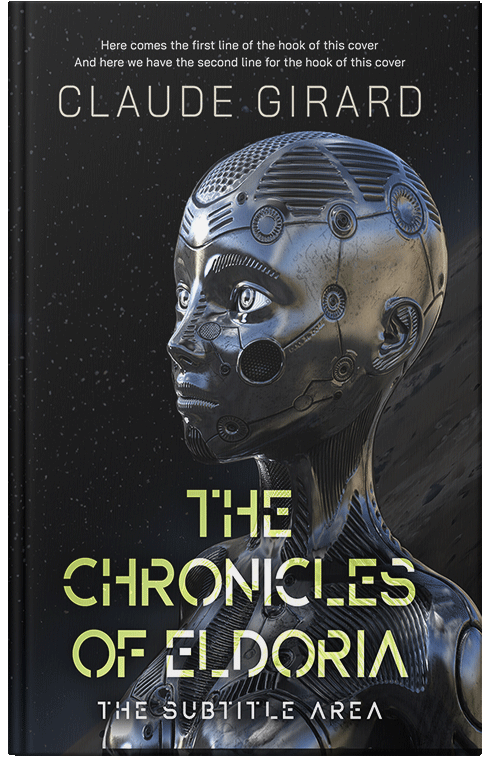 Front view of Premade Science Fiction Book Cover - Woodsmoke