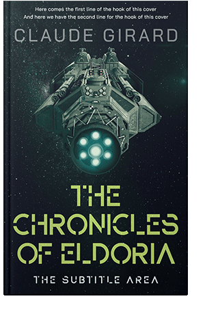 Pre Made Book Cover Black Pearl