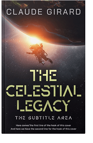 Pre Made Book Cover Tan