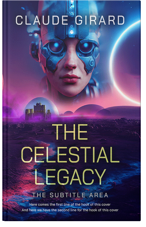 Front view of Premade Science Fiction Book Cover - Haiti