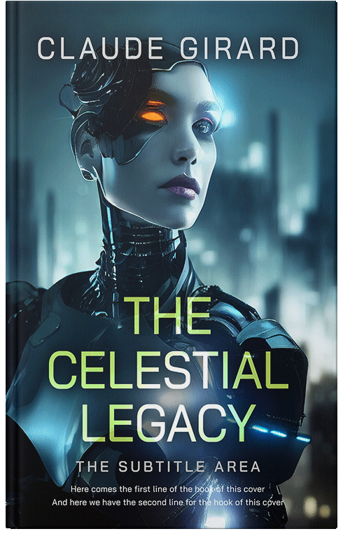 Front view of Premade Science Fiction Book Cover - Firefly