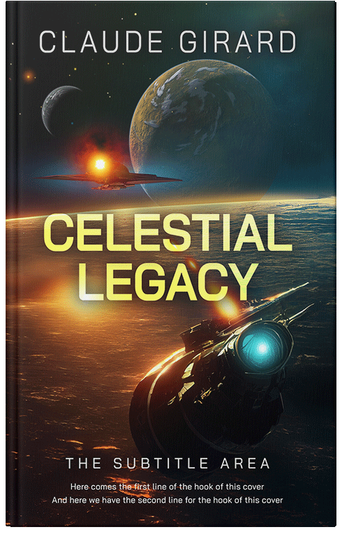 Front view of Premade Science Fiction Book Cover - Sundance