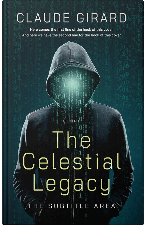 Front view of Premade Mystery & Thriller & Suspense Book Cover - Firefly