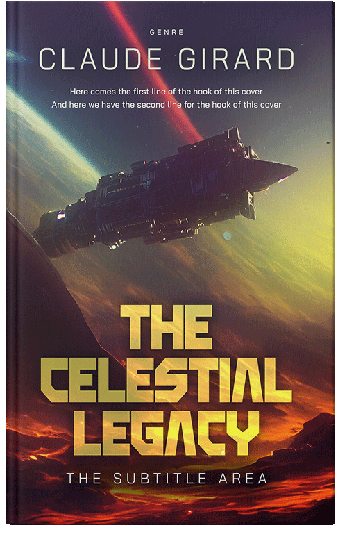 Front view of Premade Science Fiction Book Cover - Thunder