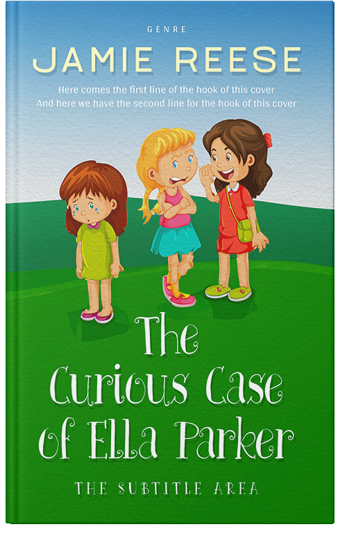 Front view of Premade Teen & Young Adult Book Cover - La Palma