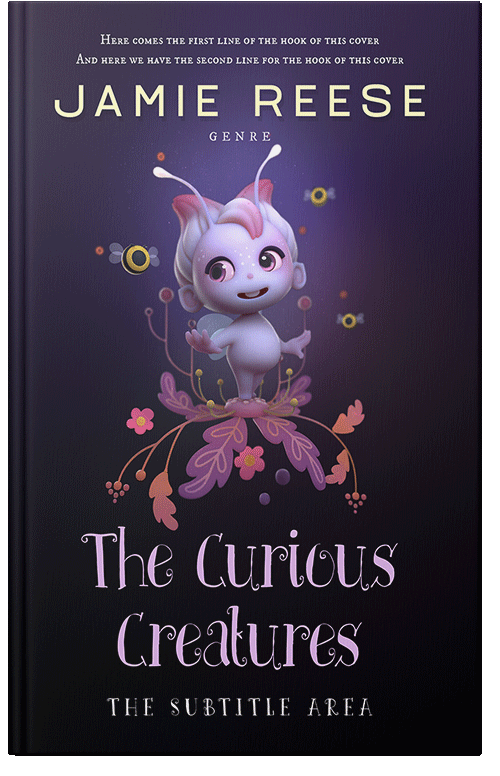 Front view of Premade Fantasy Book Cover - Revolver