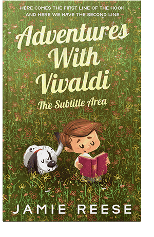 Pre Made Book Cover Fern Frond