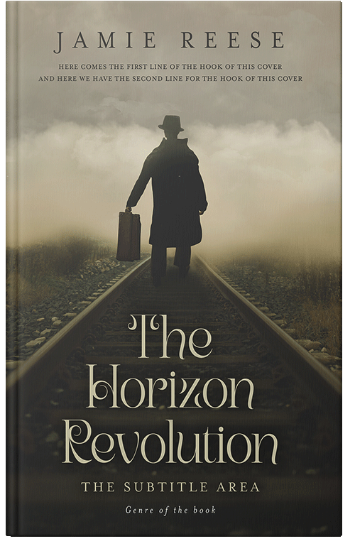 Front view of Premade Mystery & Thriller & Suspense Book Cover - Coral Reef