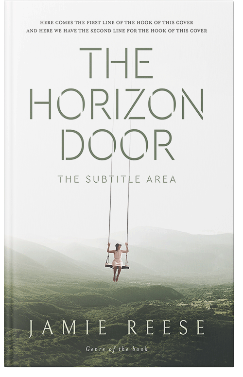 Front view of Premade Surreal Book Cover - Siam