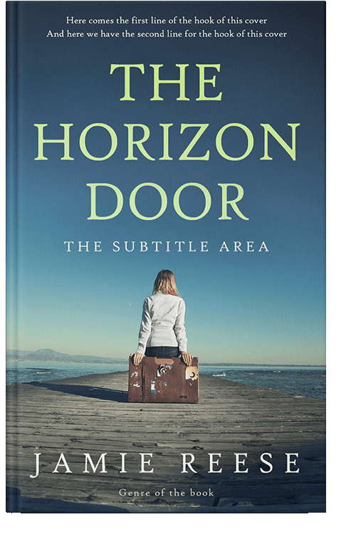 Front view of Blue Bayoux #29695 - Premade Travel Book Cover