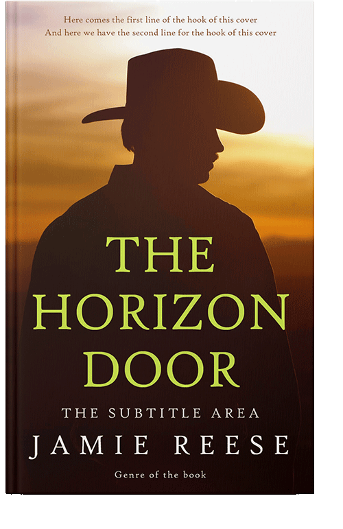 Front view of Rebel #29696 - Premade Action & Adventure Book Cover