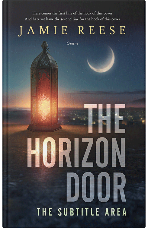 Front view of Premade Religion & Spirituality Book Cover - Ebony Clay