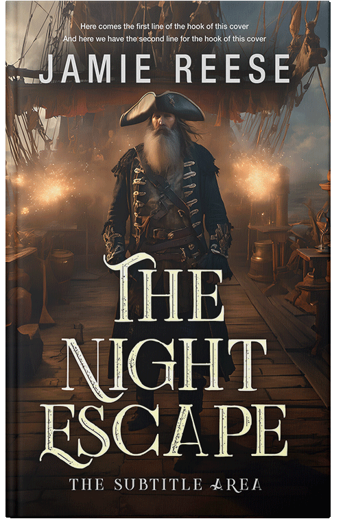 Front view of Premade Mystery & Thriller & Suspense Book Cover - Oil