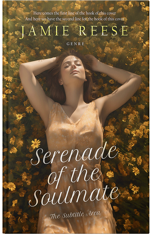 Front view of Premade Romance Book Cover - Punga