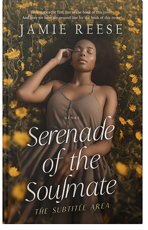 Premade Book Cover Black Marlin