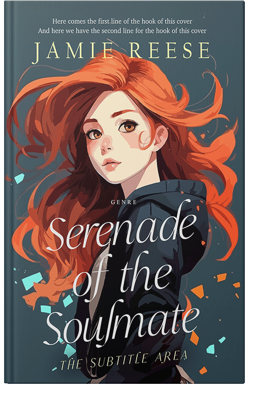 Front view of Premade Teen & Young Adult Book Cover - Ship Gray