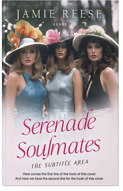 Front view of Premade Romance Book Cover - Outer Space