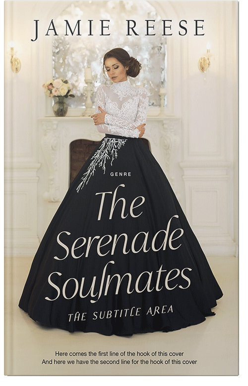 Front view of Premade Chick Lit Book Cover - Sisal