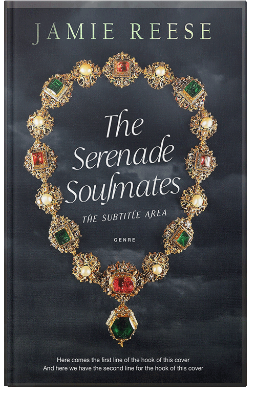 Front view of Premade Romance Book Cover - Shark