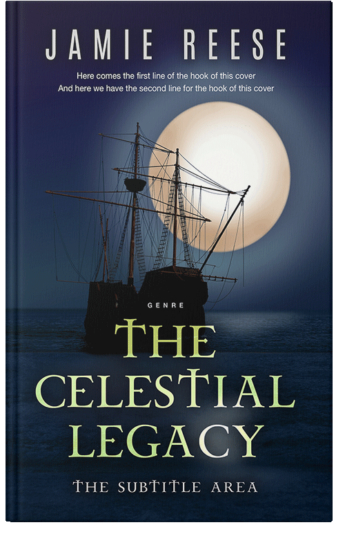 Front view of Premade Historical Book Cover - Firefly