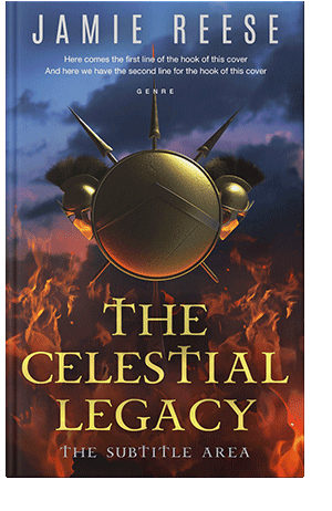 Pre Made Book Cover Thunder