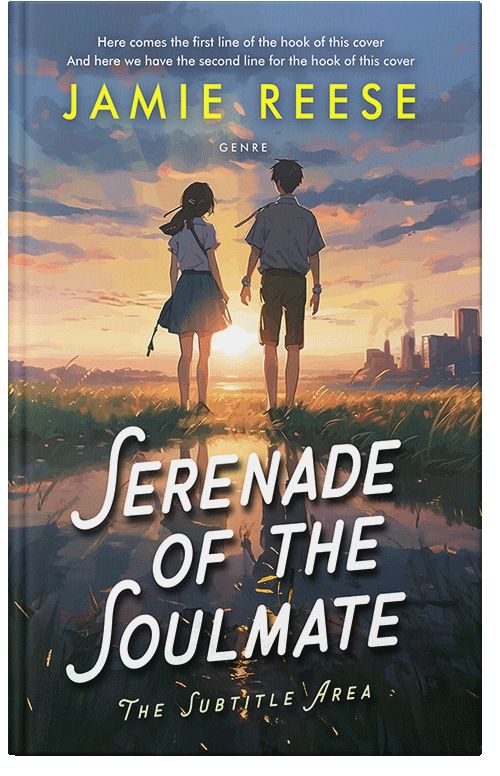 Front view of Premade Teen & Young Adult Book Cover - Limed Spruce