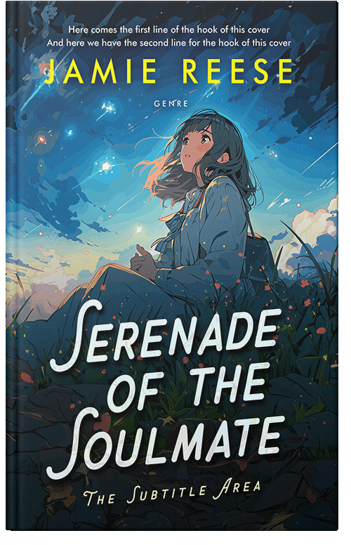 Front view of Premade Teen & Young Adult Book Cover - Tana