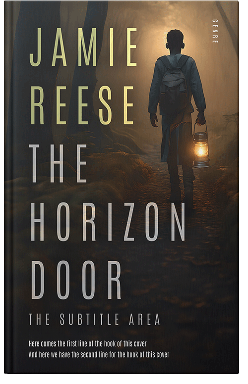 Front view of Premade Teen & Young Adult Book Cover - Zeus