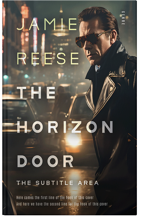 Front view of Premade Mystery & Thriller & Suspense Book Cover - Dune