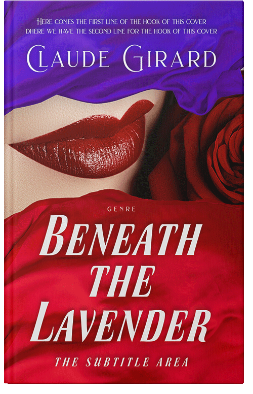 Front view of Premade Romance Book Cover - Shiraz