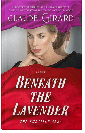 Premade Book Cover Soft Amber