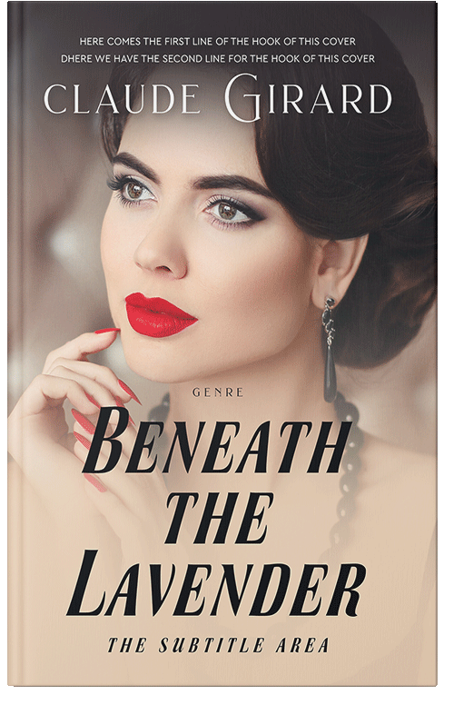 Front view of Premade Romance Book Cover - Thunder