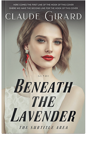 Pre Made Book Cover Foggy Gray