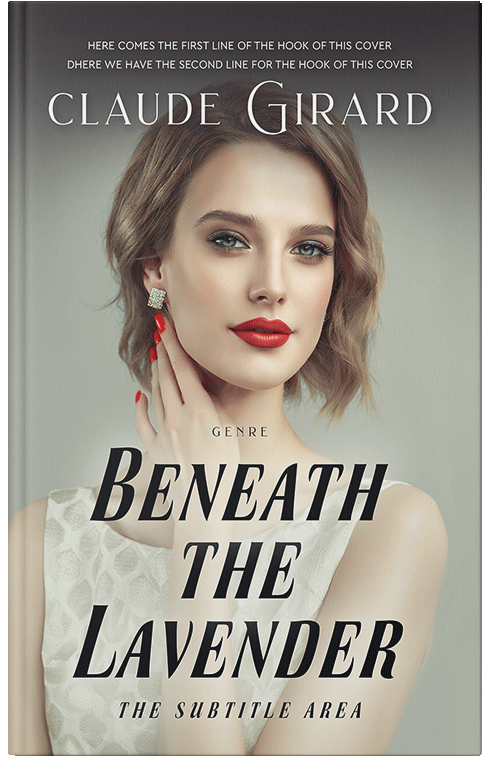 Front view of Premade Royal Romance Book Cover - Foggy Gray