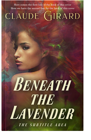 Pre Made Book Cover Metallic Bronze