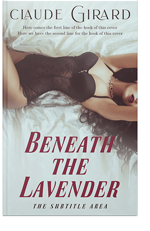 Pre Made Book Cover Congo Brown