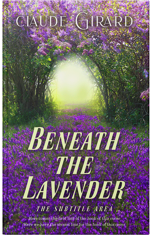 Front view of Premade Fantasy Book Cover - Thunder