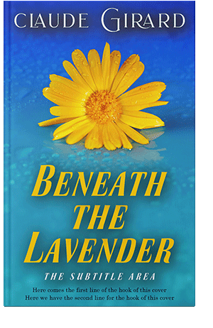 Pre Made Book Cover Eastern Blue