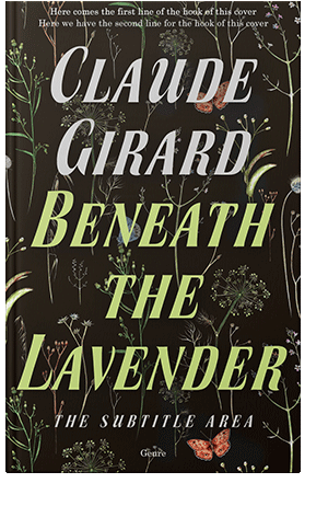 Pre Made Book Cover Pine Glade