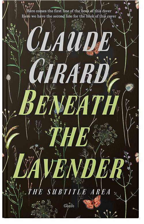 Front view of Premade Literary Fiction Book Cover - Pine Glade