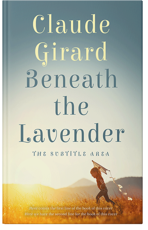 Front view of Premade Family & Parenting Book Cover - Satin Linen