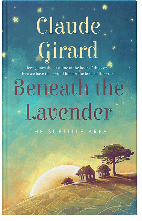 Front view of Premade Nature Book Cover - Paradiso