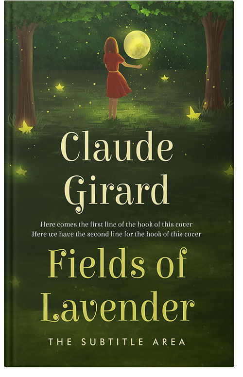 Front view of Premade Teen & Young Adult Book Cover - Turtle Green