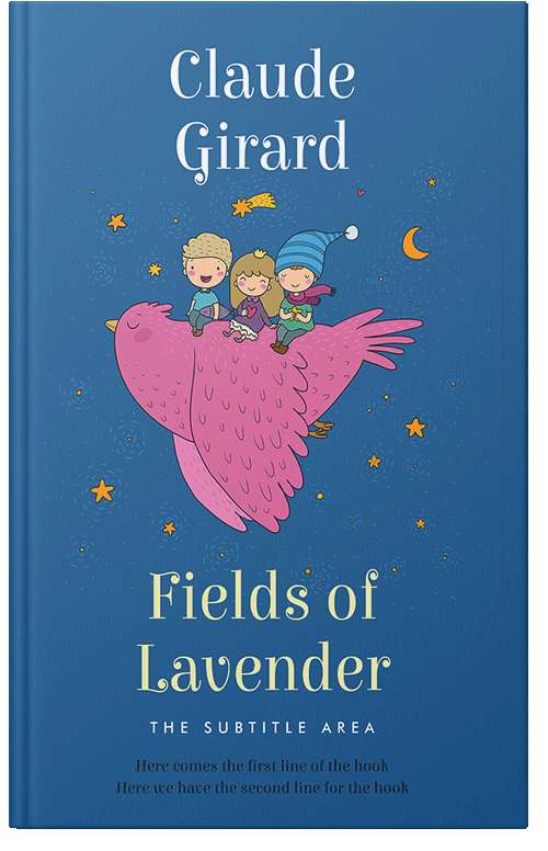 Front view of Premade Fantasy Book Cover - Jelly Bean