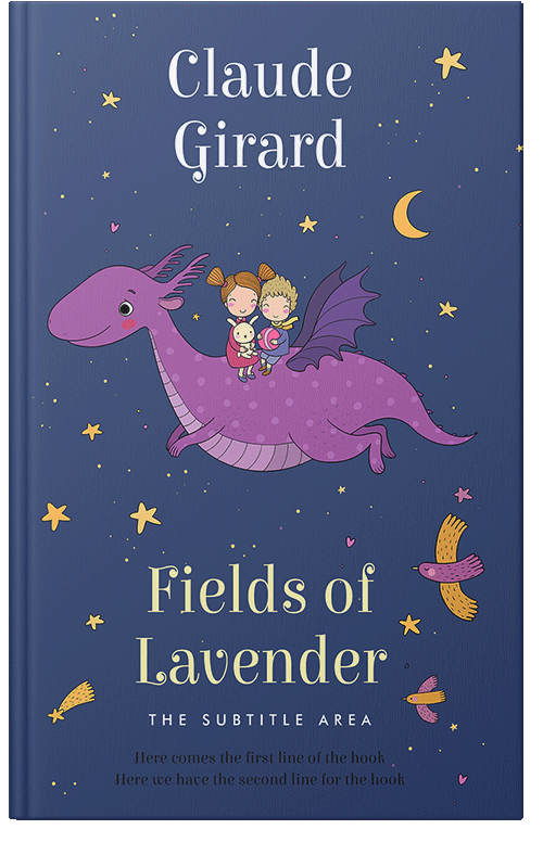 Front view of Premade Fantasy Book Cover - San Juan