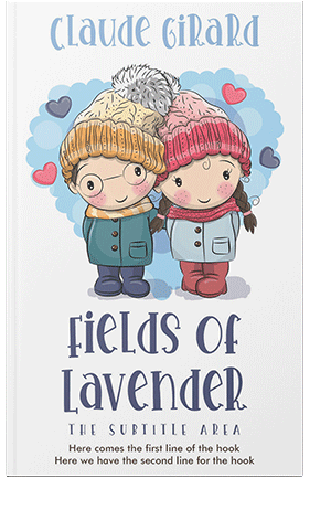 Pre Made Book Cover Pale Slate