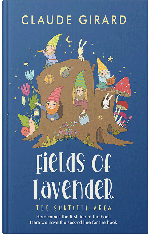 Front view of Premade Fantasy Book Cover - St Tropaz