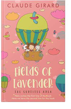 Pre Made Book Cover Rose Bud